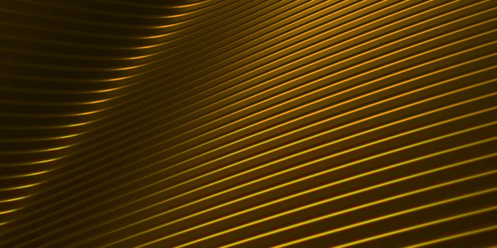 Parallel lines  background curve distorted shape modern 3d abstract illustration photo