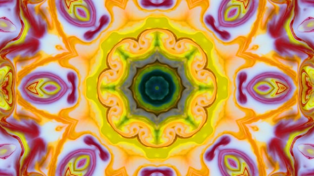 Kaleidoscope Backgrounds Colorful Paint photo