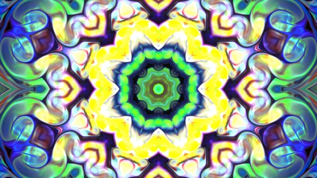 Kaleidoscope Backgrounds Paint photo