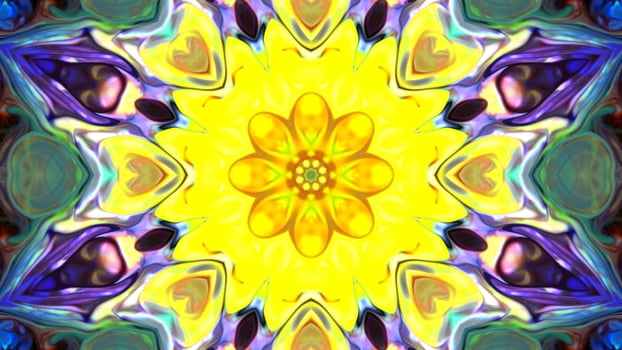 Kaleidoscope Backgrounds Paint photo