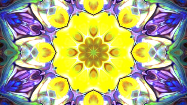 Kaleidoscope Backgrounds Paint photo