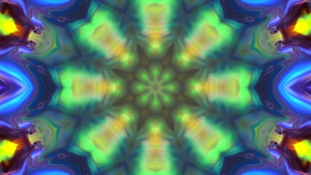 Abstract Colorful Kaleidoscope Texture photo