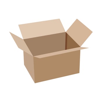 3d carton box or packaging photo