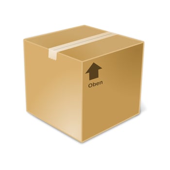 3d carton box or packaging photo