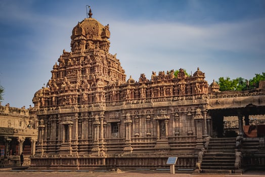 Tanjore Big Temple or Brihadeshwara Temple was built by King Raja Raja Cholan in Thanjavur, Tamil Nadu. It is the very oldest and tallest temple in India. This temple listed in UNESCOs Heritage Site photo