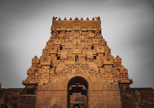 Tanjore Big Temple or Brihadeshwara Temple was built by King Raja Raja Cholan in Thanjavur, Tamil Nadu. It is the very oldest and tallest temple in India. This temple listed in UNESCOs Heritage Site photo