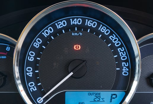 close up car dashboard photo