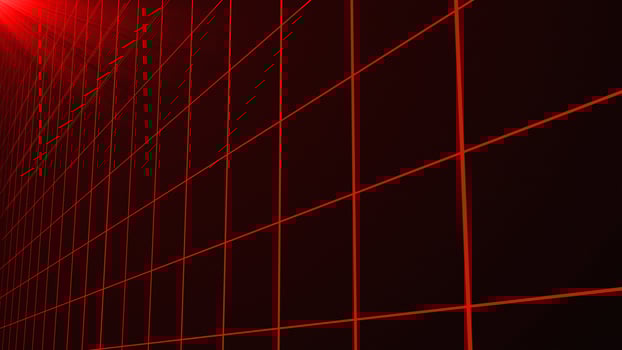 red retrowave wall glowing luminance laser abstract technology horizontal line purple light glow, galaxy geometric internet 80s style background photo