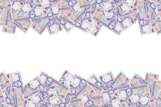 Manuel A Roxas on 100 piso Philippines money bill close up pattern photo