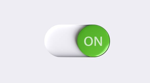 Set of toggle button icons power button. On and off isolated on white background. symbol for logo, web, app, and UI. power button icon simple sign. 3D rendering illustration photo