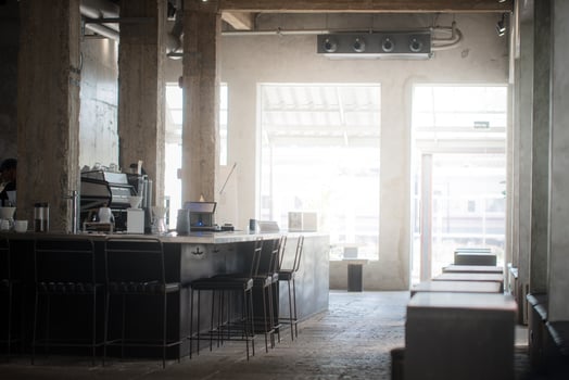 Coffee shop interior photo