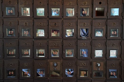us post hold box boxes lockers letterbox photo