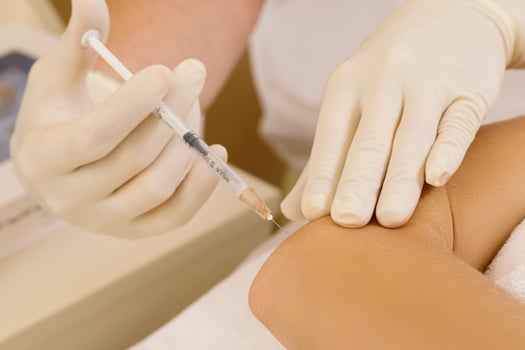 Concept of skin rejuvenation or joint pain treatment photo