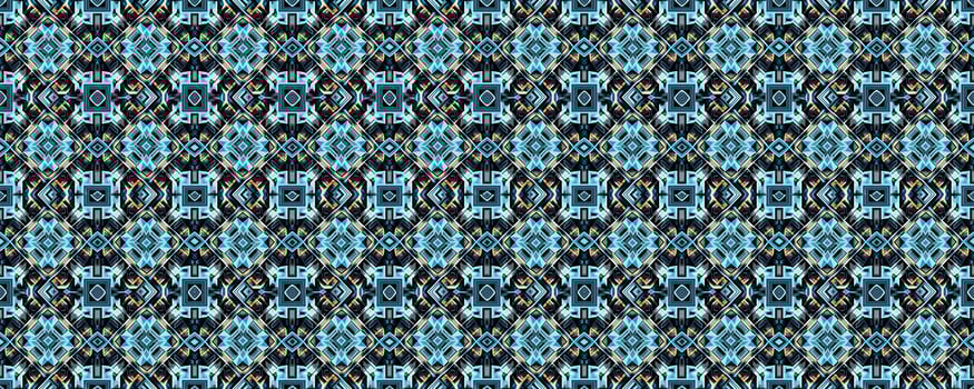 Geometric abstract seamless pattern photo