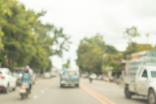 Abstract street city road blurred background photo