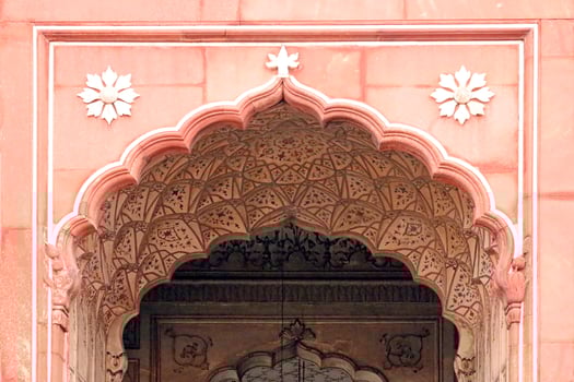 Lahore Fort Heritage Building wall with old Art photo