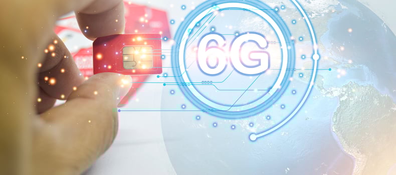 6G network concept, high speed mobile internet New age network, business concept, modern technology internet and network photo