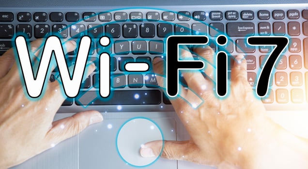 concept man using wifi technology 7 connected to the internet world with new technology photo