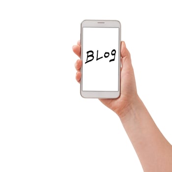 Blog Social Media Information Connect Concept photo