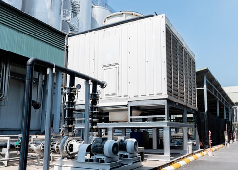 Cooling water tower for industry plant photo