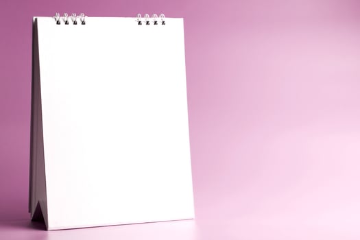 Blank notebook, spiral notebook  on background. with copy space photo