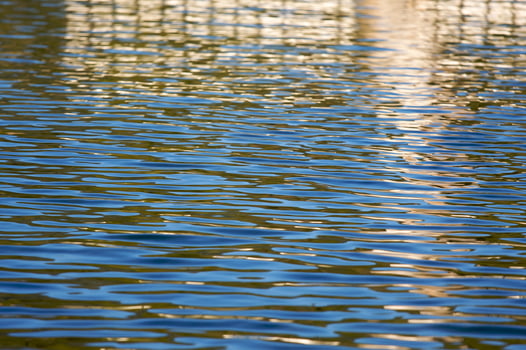 Tranquil Morning Lake Scene photo