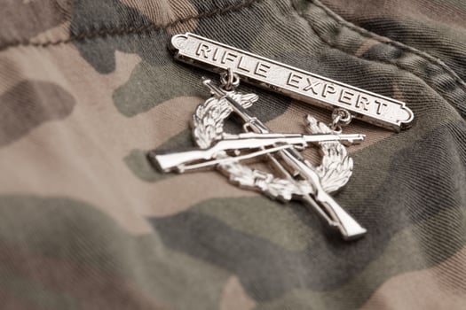 Rifle Expert War Medal photo
