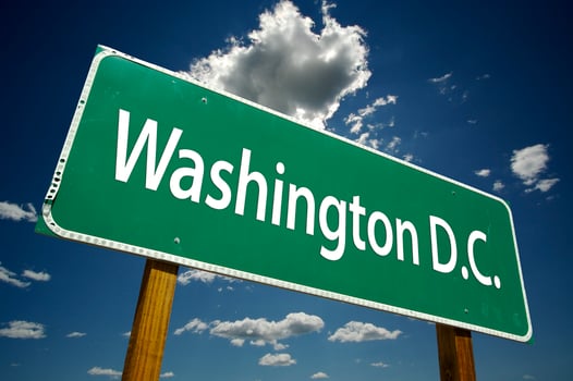 Washington D.C. Road Sign photo