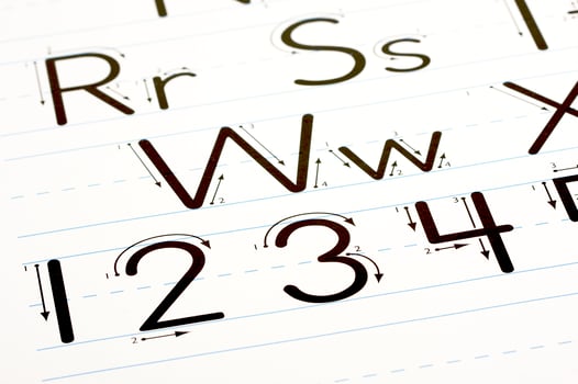 Learning Letters Chart photo