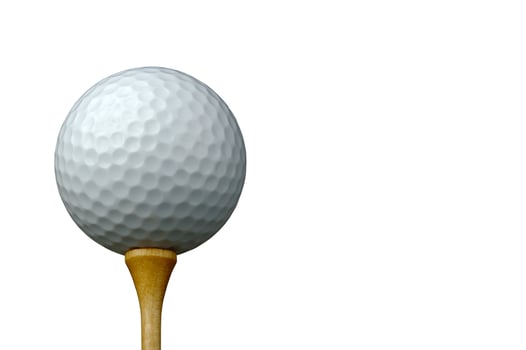 Golf Ball and Tee photo
