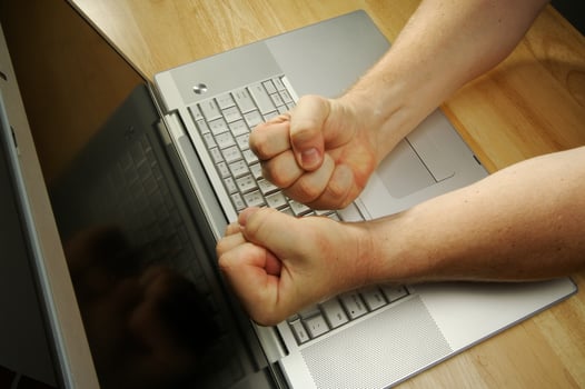 Man Using Laptop photo