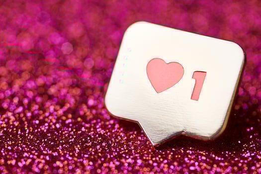 Like heart symbol photo