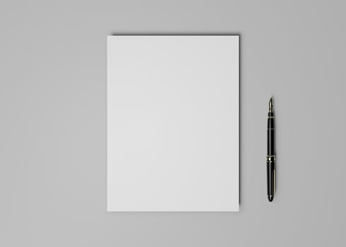 Modern company letterhead photo