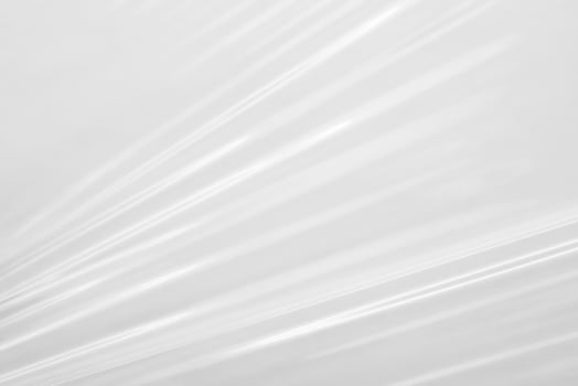White transparent plastic film wrap texture background photo