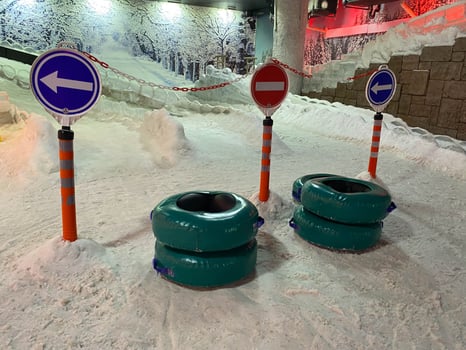 Ski Lodge Snow Tubing Runs photo