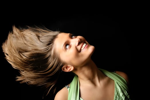 woman and hairs photo