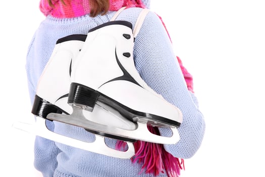 Pair of figure skates photo