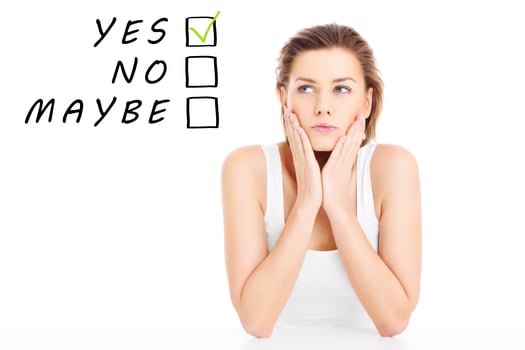 Woman is for yes photo