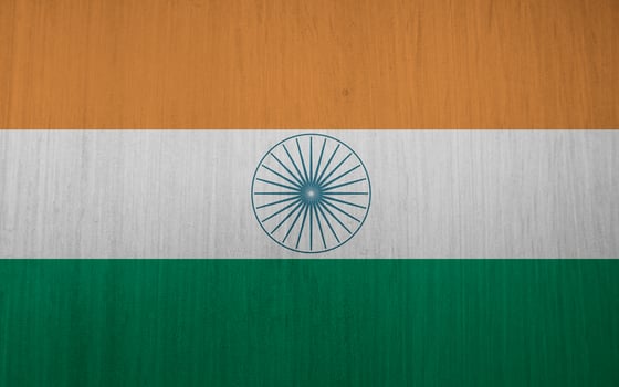Indian flag texture as a background photo