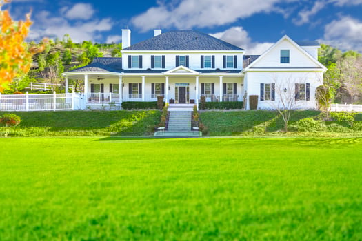 Beautiful Custom Built Home Facade photo