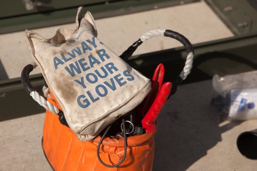 Always Wear Your Gloves Electricians Work Bag photo
