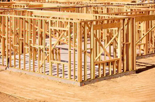 New Home Construction Framing photo