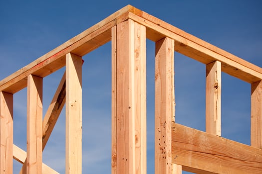 New Home Construction Framing photo