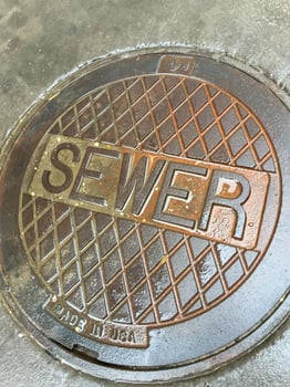 Industrial Wet Sewer Street Drain Cover photo