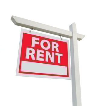 For Rent Real Estate Sign photo