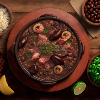 Delicious Brazilian Feijoada Food photo
