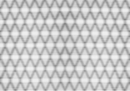 Black color geometric mesh pattern seamless background. Blur focus photo