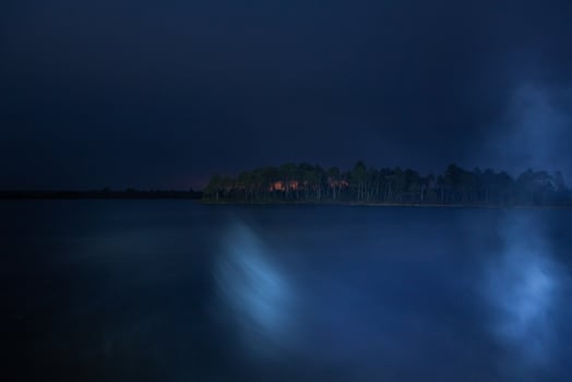 Night Landscapes in the Open Air photo