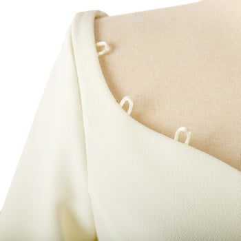 Close-up texture of fabric, graphic resource photo