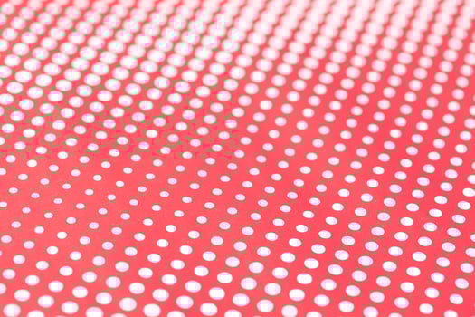 Red and white abstract background. Halftone pattern paper design. Selective focus photo
